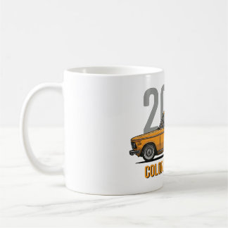 BMW 2002 Colorado Orange Oldtimer Kaffeetasse