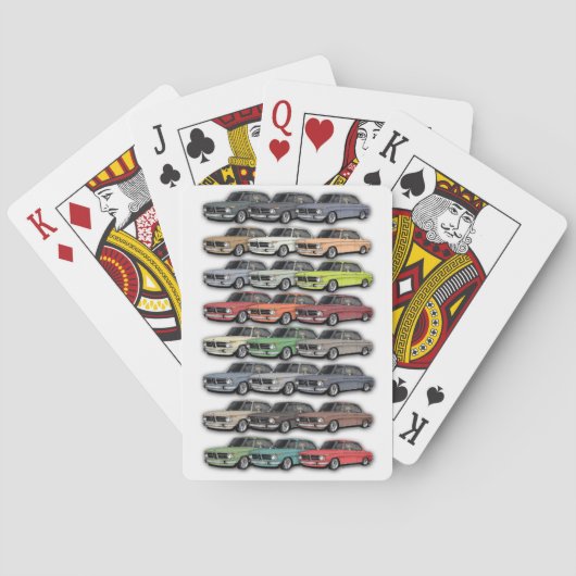 BMW 2002 Playing Cards Spielkarten (Rückseite)