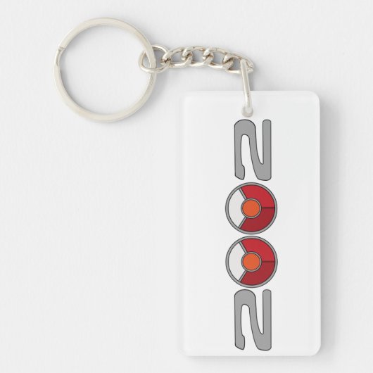 BMW 2002 stop redondo Schlüsselanhänger (Vorderseite)