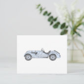 BMW 328 1936 POSTKARTE (Stehend Vorderseite)