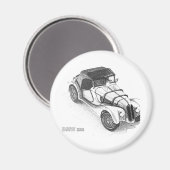 BMW 328 MAGNET (Vorderseite/Rückseite)