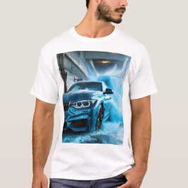 "BMW Blue: Männerdesign für Autoenthusiasten T-Shirt