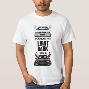 BMW E30 - leicht und dunkel T-Shirt