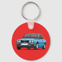 BMW E30 silberblau