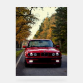 BMW_E34 ACRYLSCHILD (Vorderseite)