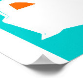 BMW E36 Bimmer Poster (Ecke)