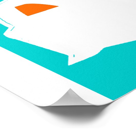 BMW E36 Bimmer Poster (Ecke)