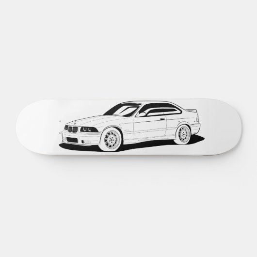 Bmw E36 Skateboard (Horizontal)