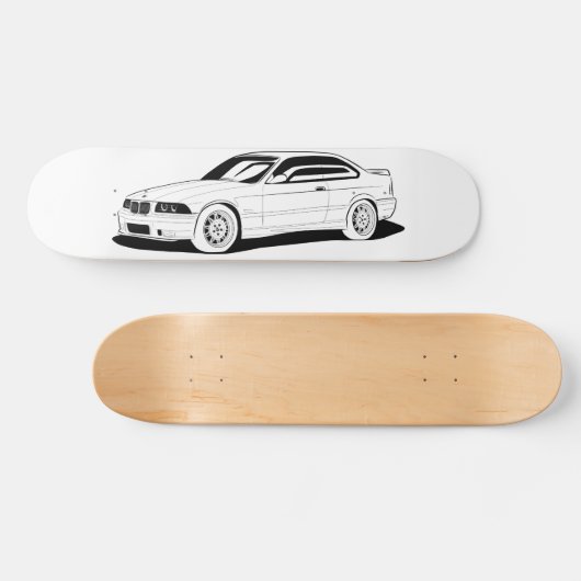 Bmw E36 Skateboard (Horizontal)