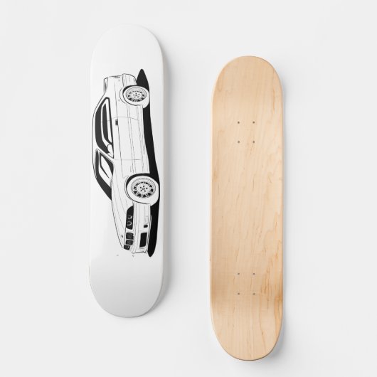 Bmw E36 Skateboard (Vorderseite)