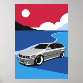 BMW E39 POSTER