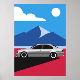 BMW E39 POSTER