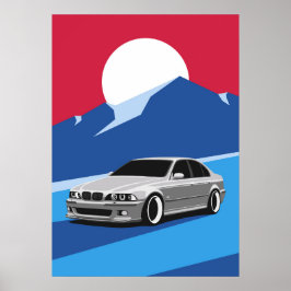 BMW E39 POSTER