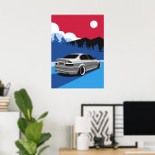 BMW E46 POSTER (Heimbüro)