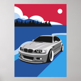 BMW E46 POSTER