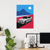 BMW E46 POSTER (Heimbüro)