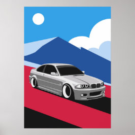 BMW E46 POSTER