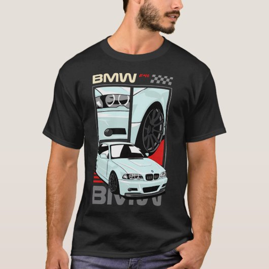 Bmw E46 T-Shirt (Vorderseite)