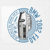 BMW-FAQ 2002 Blaket Fleecedecke (Vorderseite (Horizontal))