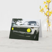 BMW-Gruß-Karte Karte (Gelbe Blume)