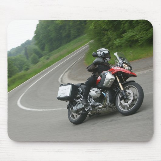 BMW GS 1200 in Verlegenheit bringend Mousepad (Vorne)