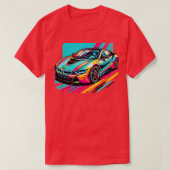 BMW i8 11 T-Shirt (Design vorne)
