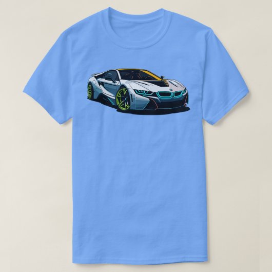BMW i8 2 T-Shirt (Design vorne)