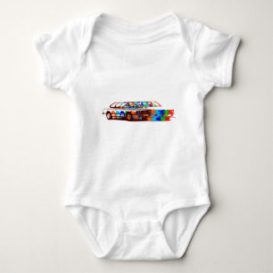 BMW klassisches volles colours2 Baby Strampler