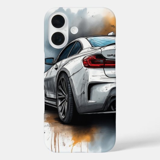 BMW ///Kunst in Bewegung Case-Mate iPhone Hülle (Rückseite)