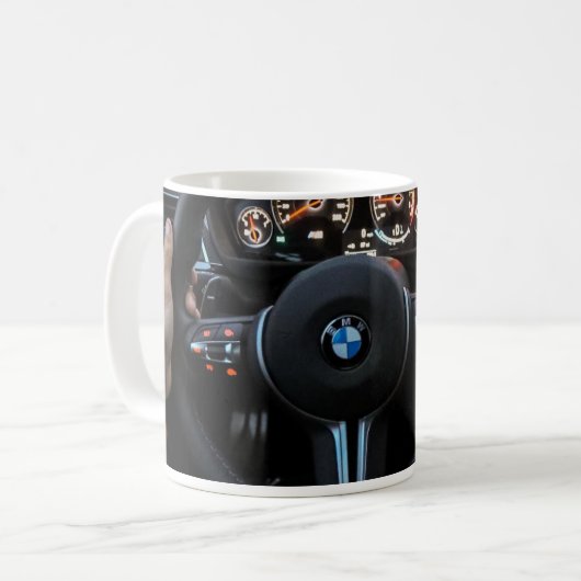 BMW Lenker Kaffeetasse (Vorderseite Links)