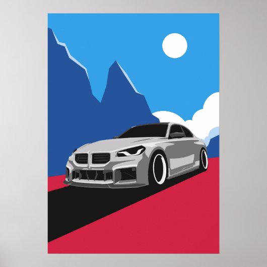 BMW M2 POSTER (Vorne)