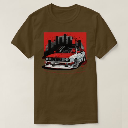 BMW M3 e30 3 T-Shirt (Design vorne)