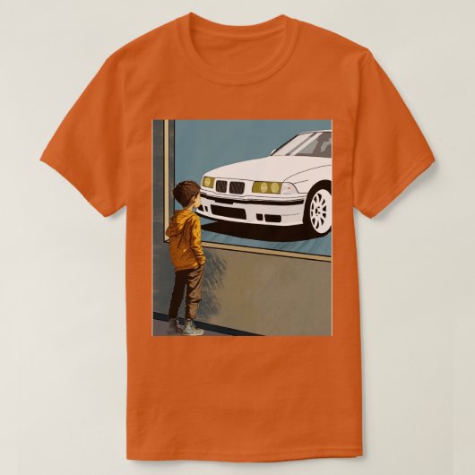 BMW M3 e36 Kinder Träume T-Shirt (Design vorne)
