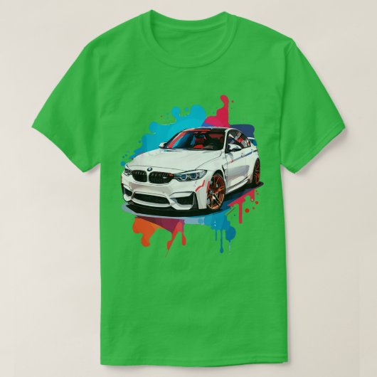 BMW M3 F80 1 T-Shirt (Design vorne)