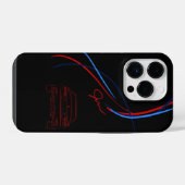 BMW M3/M4 RÜCKE iPhone 14 Fall Hülle (Rückseite (Horizontal))