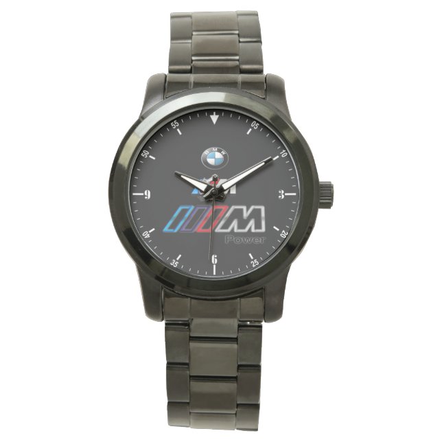 BMW M3 Motor Quarzwerk Uhr (Vorderseite)