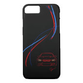 BMW M3 Stripes iPhone 8/7 Fall Case-Mate iPhone Hülle (Rückseite)