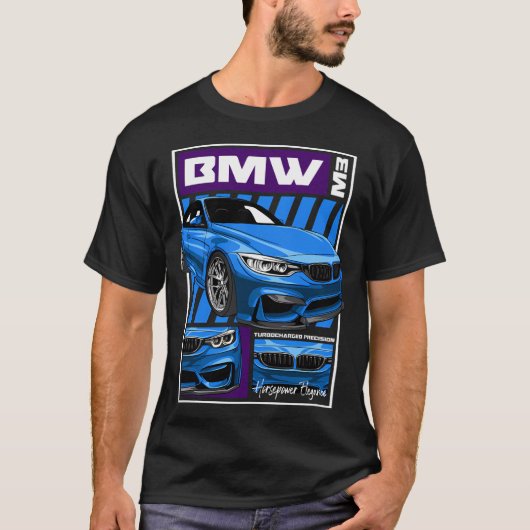Bmw M3 Vermächtnis T-Shirt (Vorderseite)