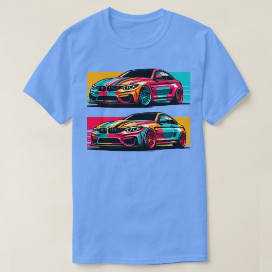 BMW M4 19 T-Shirt (Design vorne)