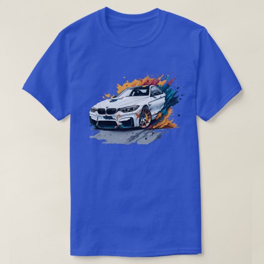 BMW M4 4 T-Shirt (Design vorne)