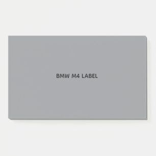 BMW M4 ETIKETT POST-IT KLEBEZETTEL