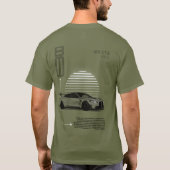 BMW M4 GT3 T-Shirt (Rückseite)