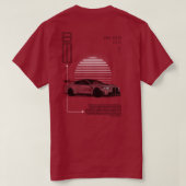 BMW M4 GT3 T-Shirt (Design Rückseite)