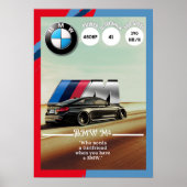 BMW M4 POSTER (Vorne)