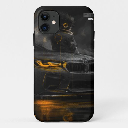 BMW m5 Case-Mate iPhone Hülle (Rückseite)