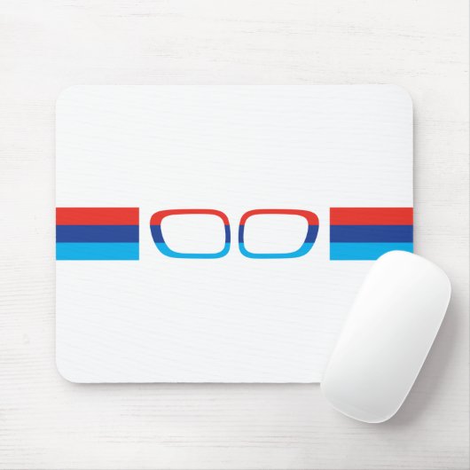 BMW M horizontale Streifen und Nieren Mousepad (Mit Mouse)