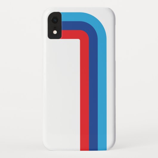 BMW M Sport iPhone XR Fall Case-Mate iPhone Hülle (Rückseite)