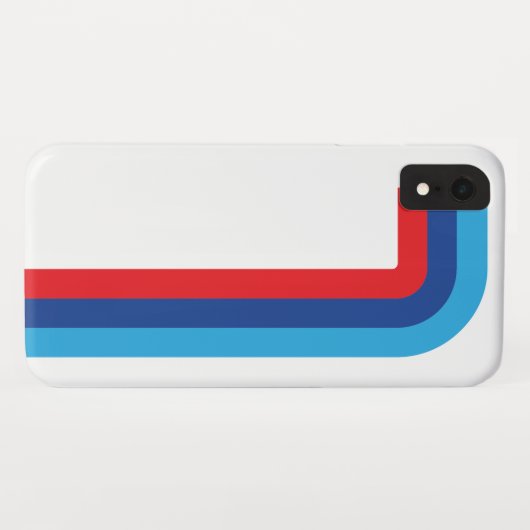 BMW M Sport iPhone XR Fall Case-Mate iPhone Hülle (Rückseite (Horizontal))
