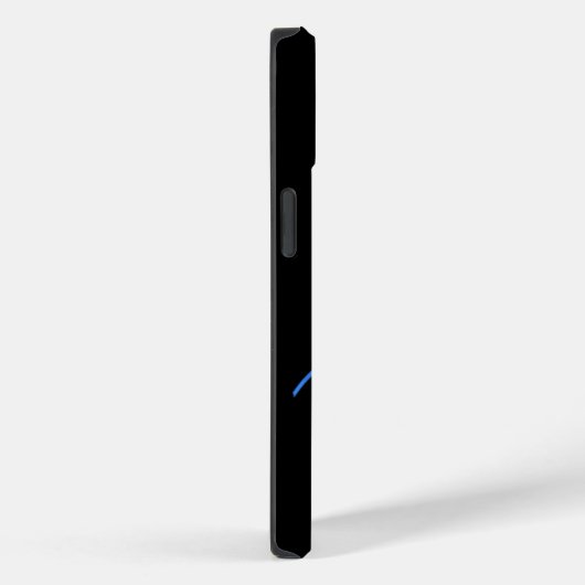 BMW ///M Streifen iPhone14 (schwarz) Case-Mate iPhone Hülle (Rückseite / Rechts)