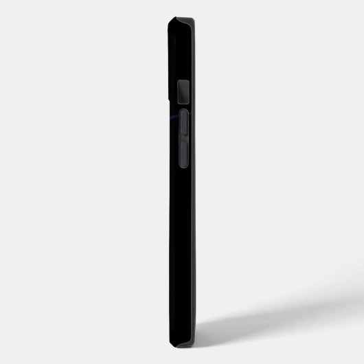 BMW ///M Streifen iPhone14 (schwarz) Case-Mate iPhone Hülle (Rückseite / Links)